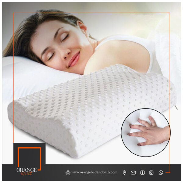 مخدة طبية مع انحناء | Latex Pillow