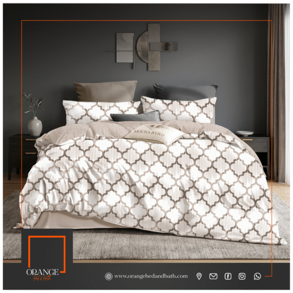 طقم لحاف كلوديا صيفي مقاس مزدوج 5 قطع | FULL SIZE